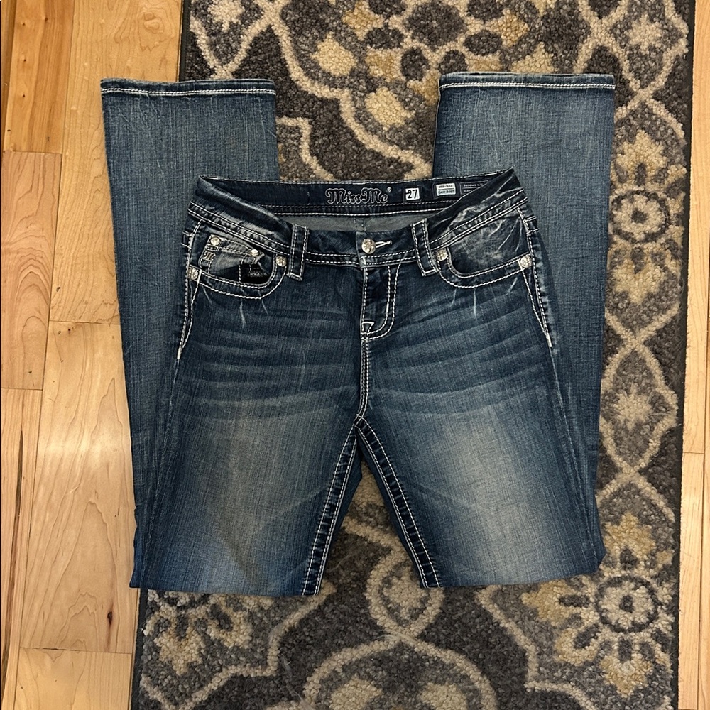 Miss Me Dark Wash Denim Jeans